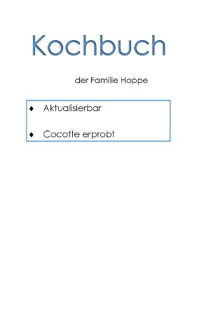 Kochbuch